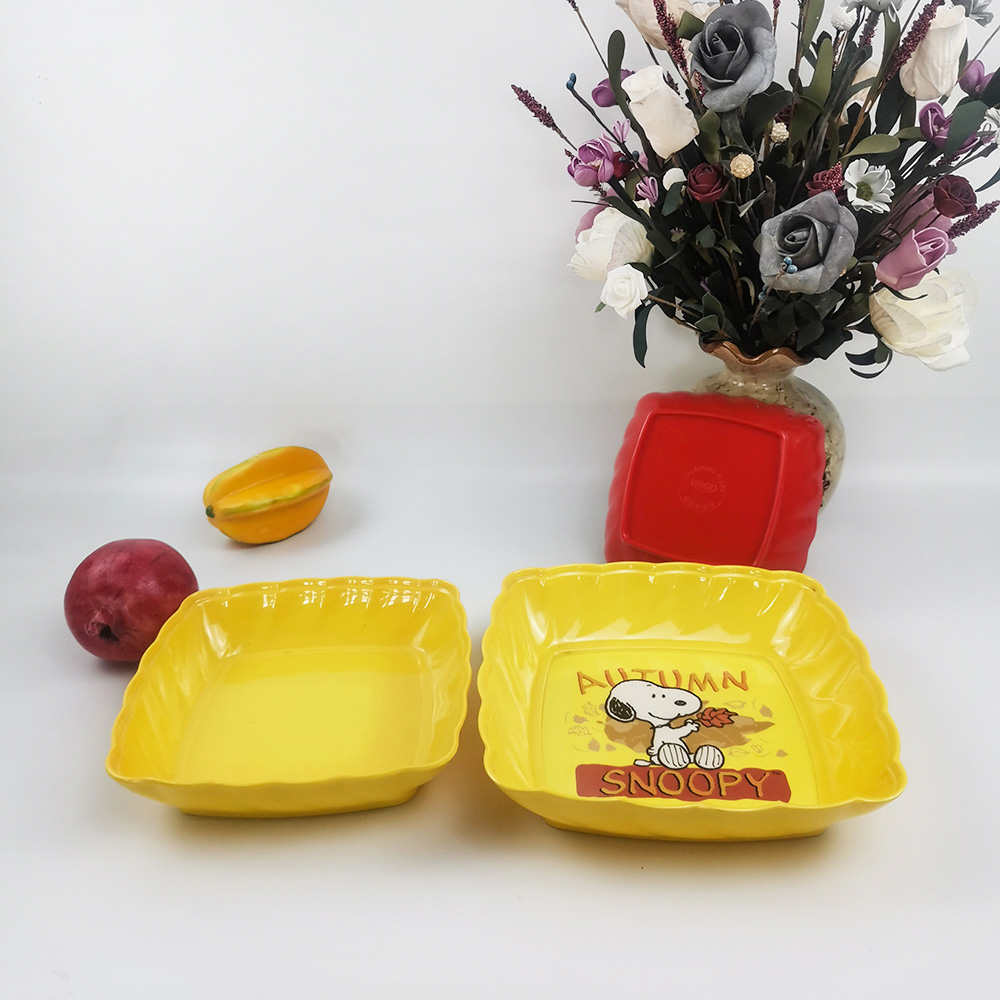Benutzerdefiniertes Logo Food Grade Essgeschirr-Sets Langlebige lebensmittelechte Obstschale