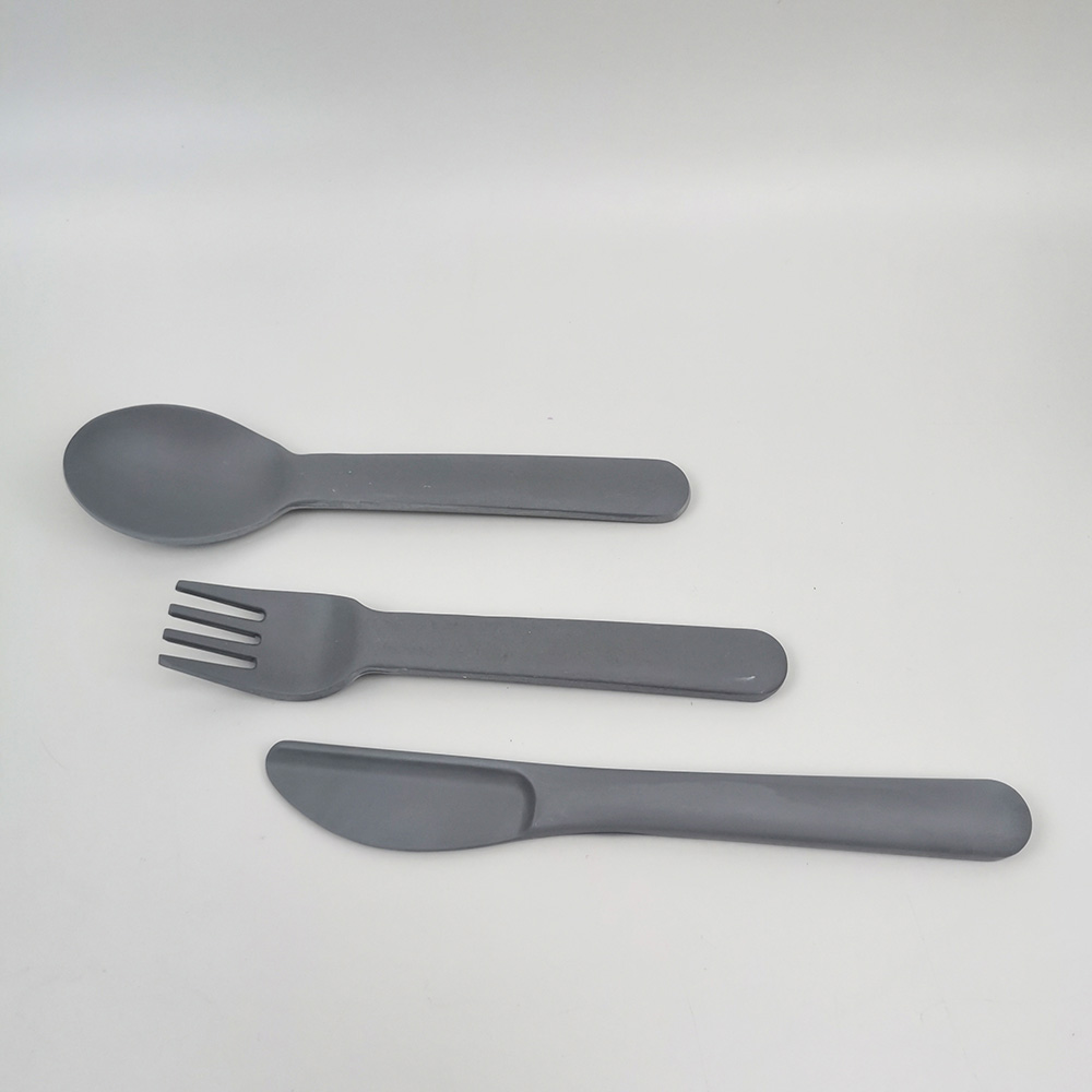 Umweltfreundliches Küchengeschirr-Besteck-Set – Gabeln, Löffel, Messer, Utensilien